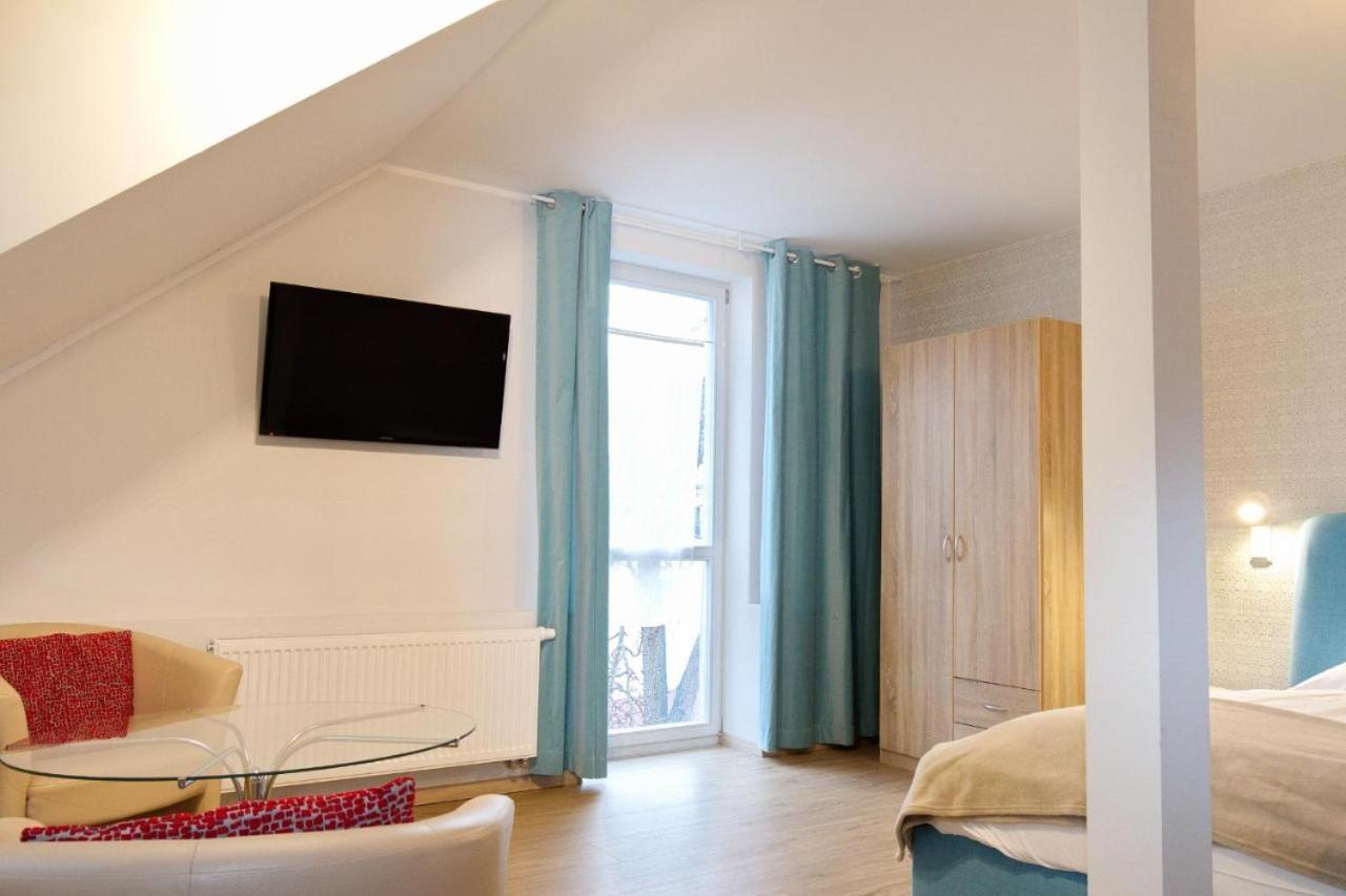 Hotelpension Am Dom Erfurt Esterno foto